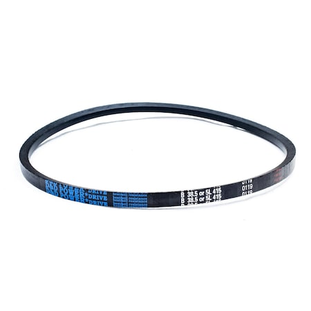 D&D B38.5/5L415 Classical V-Belt, 41 1/2 in Outside Length, 21/32 in Top Width, 1 Ribs B38.5/5L415